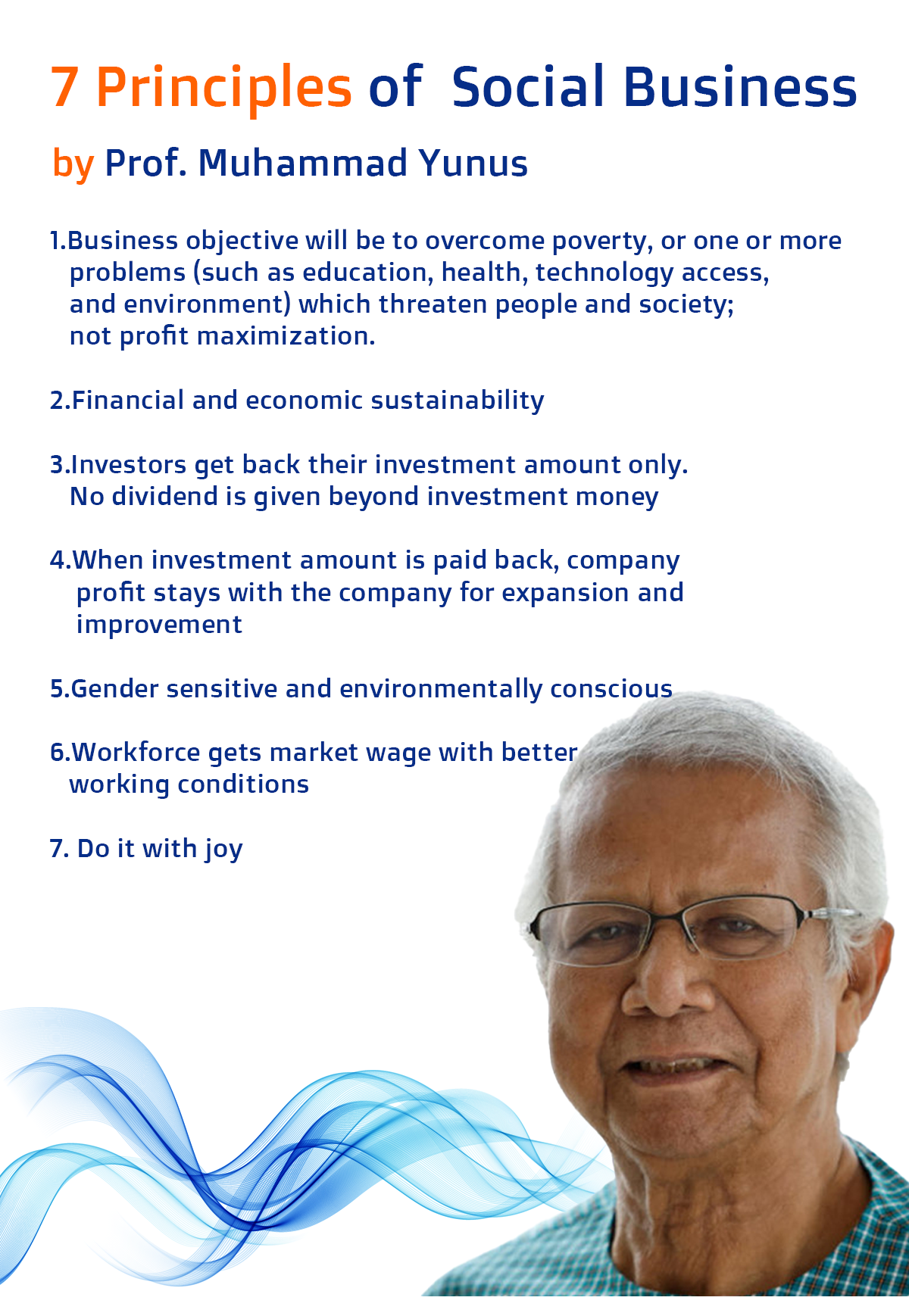 7 หลักการของธุรกิจเพื่อสังคมโดย Prof. Muhammad Yunus - 7 Principles of Social Business